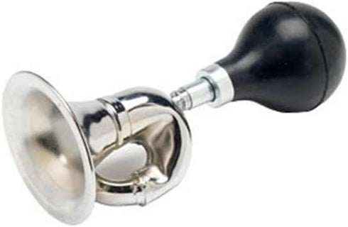 G Ganen Bugle Horn, Chrome Plated w/ Black Bulb...