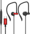 USB C Headphones with Microphone Wired USB C Earphones for Sports and Running Type C Earbuds Hooks Volume Control, Compatible with iPhone 15, Sams...