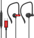 USB C Headphones with Microphone Wired USB C Earphones for Sports and Running Type C Earbuds Hooks Volume Control, Compatible with iPhone 15, Sams...