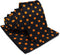 Vittorio Farina Premium Satin Polka Dot Necktie & Pocket Square Set for Men - Matching Men's Tie Set...