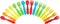 TOMY The First Years Take & Toss Flatware for Kids, 16 Pieces, Multicolor...