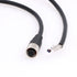 Eonvic Industrial M12 Female 4 Pin Connector Molded PVC Aviation Sensor Cable...
