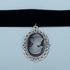 Denifery Gothic Vintage Victorian Choker Necklace Cameo Choker Necklace Black Velvet Choker Goth Vintage Jewelry for Women (Style 3)...