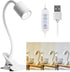 EAGLOD LED 3 Brightness Clamp Light?Portable Clip Light LED Lamp, USB Plug Clip on Desk Lamp,360°Flexible Gooseneck Night Reading Light,Desk/Table...