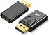 2Pcs DisplayPort to HDMI Adapter Converter Display Port Male DP to HDMI Female HD TV Cable Adapter Video Audio for PC TV Zuya-05 0...