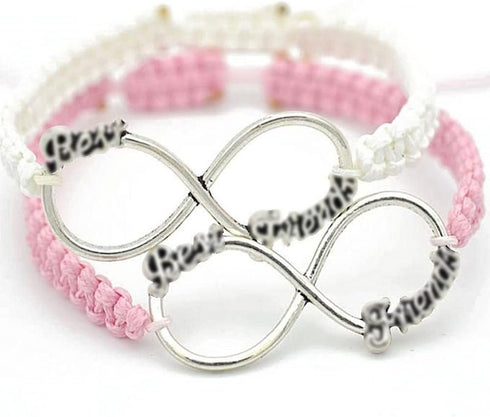 TONIFUL 2mm x 110 Yards Light Pink Nylon Cord Satin String for Bracelet Jewelry Making Rattail Macrame Trim Cord Necklace Bulk Beading Thread Kumi...