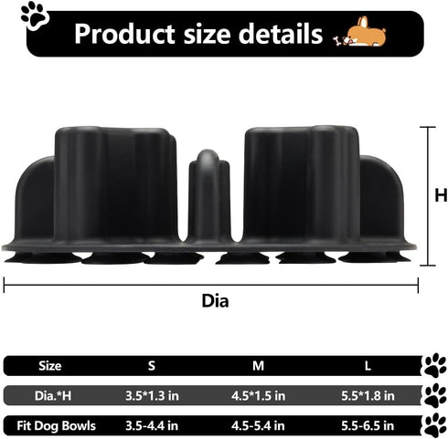 Slow Feeder Dog Bowls Insert, Animire Soft Silicone Anti-Choking Puzzle Slow Feeder, Anti-Slip Slow Down Eating Feeder Insert, Compatible with Reg...