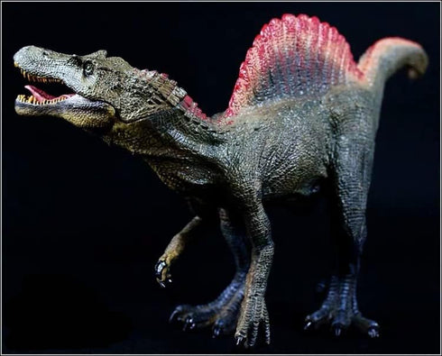Spinosaurus Dinosaur Toy, Spinosaurus Toy with Moveable Jaw, Spin Dino Toy Action Figure for Kids Birthday Cake Topper, Home Decoration or Dinos F...