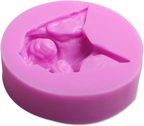 Crow Skull Silicone Candy Molds, Cat Head Charm Chocolate Kitchen Baking Mold for Halloween Cake Decoration Cupcake Topper Fondant Sugar Craft Gum...