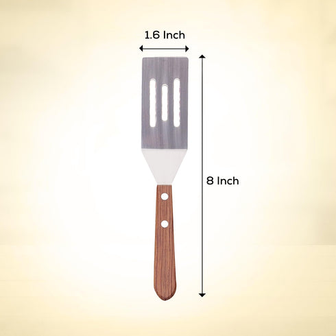 Mrs. Anderson’s Baking Mini Flexible Brownie Cookie Spatula, Stainless Steel Blade with Wood Handle...