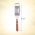 Mrs. Anderson’s Baking Mini Flexible Brownie Cookie Spatula, Stainless Steel Blade with Wood Handle...