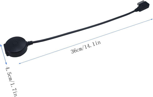 Bojer Bluetooth Adapter Compatible with Mercedes Benz MMI Port Cell Phone Apple iPhone iPod Android Capable Devices Play HiFi Music...
