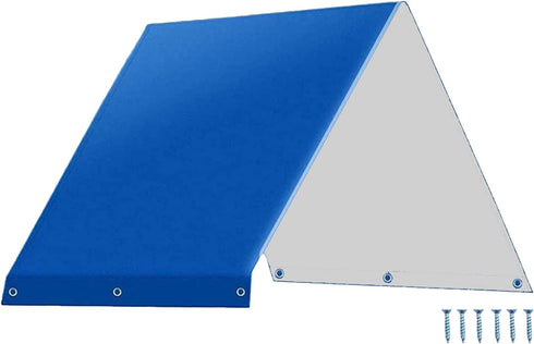 Playground Replacement Canopy,52" x 90" Outdoor Swingset Shade Kids Playground Roof Canopy Waterproof Cover Replacement Tarp Sunshade UV Protectio...