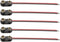 (Pack of 5 22AGW Wires I-Type 9V Battery Connector, 9 Volt Battery Clip, 9V Battery Clip Connector with 22agw Wire and Hard Buckle Plastic Housing...