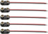 (Pack of 5 22AGW Wires I-Type 9V Battery Connector, 9 Volt Battery Clip, 9V Battery Clip Connector with 22agw Wire and Hard Buckle Plastic Housing...