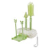 Bottle Brush Set-6 in 1 Baby Bottle Cleaner Set with Drying Rack,Silicone Baby Bottle Brush,Straw Brush,Nipple Brush,Soap Dispenser and Storage Bo...