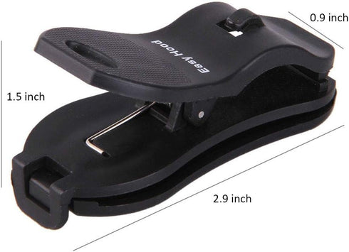 Clip-On Lens Cap Keeper, Anti Lost Camera Lens Cap Holder Strap Keeper Buckle Clip for 40.5-77mm Canon Nikon Sony Pentax Olympus Fujifilm DSLR...