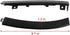 2Pcs Front Bumper Wheel Fender Molding Trim Filler Kit for Honda CRV 2007 2008 2009 2010 2011 Left+Right 71103SWA000 71108SWA000...