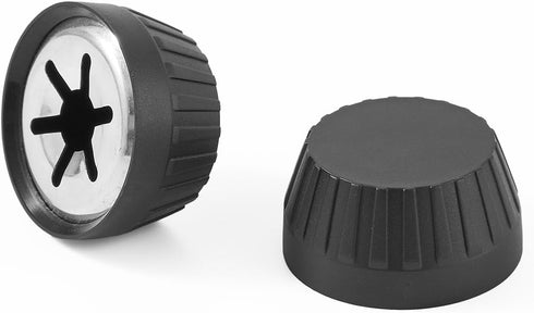 987101 Wheel Hub Caps Replacement Parts for Weber Grill Wheels Weber Charcoal Kettle Grills Weber Genesis Older Series Grills Wheel Caps Kenmore G...