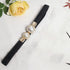 Skinny Belts for Women ,Pearl Belts Fashion Dress Belts Stretch Women Waist Belts Plus Size Elastic Waist Band for Dresses, Black, 65x1.5cm...