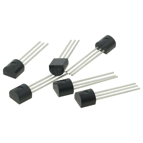 8PCS Digital Temperature Sensor DS18B20 to 92 3 Pin Wire IC Sensor Applied in Thermostatic Controllers Industrial Systems Consumer Products Thermo...
