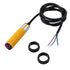 Photoelectric Switch Sensor,1 Pair M18 Through-Beam Reflection Optical Photoelectric Beam Sensor,NPN NO (Normally Open) 6-36VDC Photoelectric Swit...
