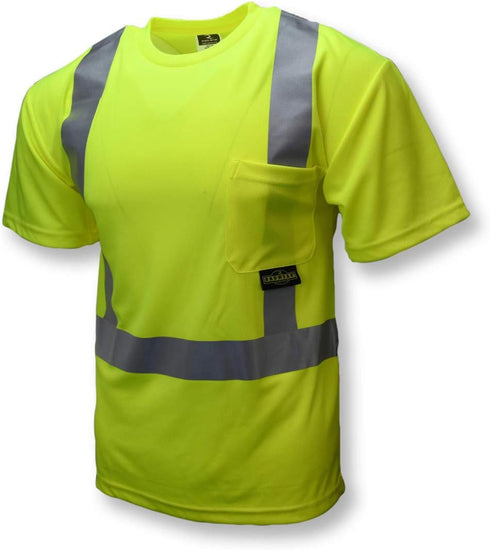 Radians ST11-2PGS-4X Industrial Safety Shirt Short Sleeve, Green, 4X-Large...