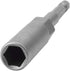 Utoolmart 1/4" Quick-Change Hex Shank 10mm Nut Setter Driver Drill Bit, 100mm Length, Metric No-magnetic 1 Pcs...