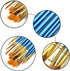 Acrylic Paint Brush Set,9 Packs / 90 pcs Nylon Hair Brushes for All Purpose Oil Watercolor Painting?Miniature Detail Painting Artist Professional ...