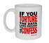 Torture the Data Funny Geek Coffee or Tea Mug...