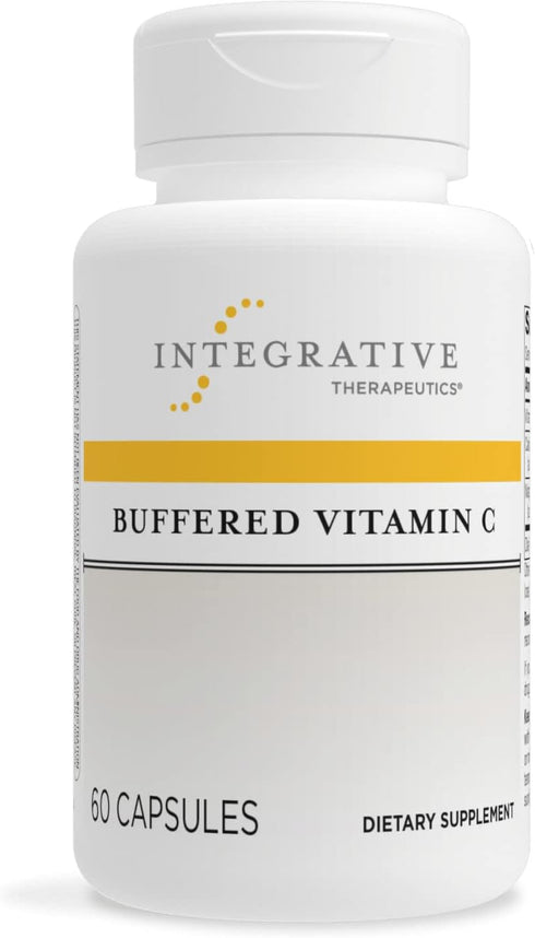 Integrative Therapeutics Buffered Vitamin C Capsules 1,000 mg - Immune Support Supplement* - Antioxidant Support* - Gentle Formula - Gluten Free -...