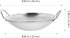 BESTonZON Stainless Steel Griddle Camping Wok Stainless Steel Everyday Pan Stainless Steel Wok Pan Korean Pan Carbon Steel Pan Reheating Pot Mini ...