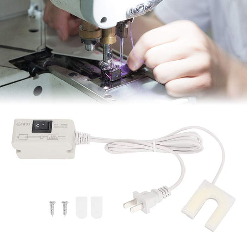 LED Sewing Machine Light U-Shaped Energy Saving Sewing Working Table Light US Plug 110V-250V for Worktable Lathe Drilling Machine Milling Machine...
