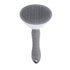 1208S Pet Grooming Brush Shedding and Dematting Comb for Small and Large Dogs, Cats-Grey...