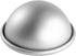 Fat Daddio's PHA-35 Anodized Aluminum Hemisphere Pan, 3.5 x 1.75 Inch...