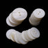 Leekayer 22 Pieces Genuine White Mother of Pearl Blazer Buttons Suit Buttons Set 20mm 15mm Natural White MOP Shell Buttons Bulk for Men (White MOP...