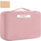 Makeup Bag for Women/Girls Cosmetic Bag with Makeup Brush Holder & Detachable Zipper Pouch Portable Travel Toiletry Bag for Gift/Birthday/Valentin...