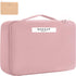 Makeup Bag for Women/Girls Cosmetic Bag with Makeup Brush Holder & Detachable Zipper Pouch Portable Travel Toiletry Bag for Gift/Birthday/Valentin...