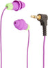 Plugfones Basic Earplug-Earbud Hybrid - Noise Reducing Earphones - Purple......