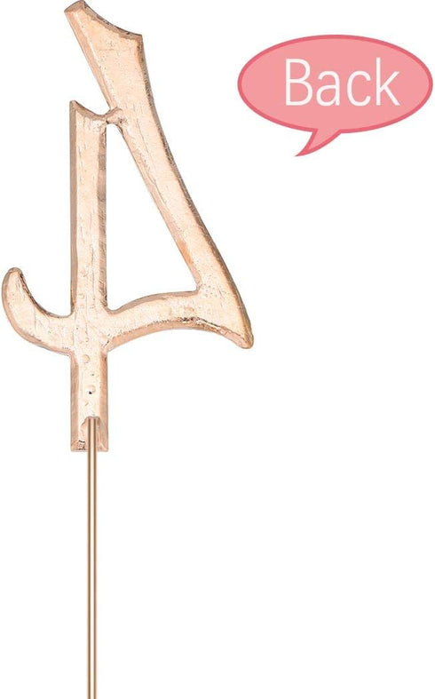 MAGJUCHE Gold 24" Crystal Cake Topper, Number 24 Rhinestones 24th Birthday Cake Topper, Men or Women Birthday or 24th Anniversary Party Decoration...