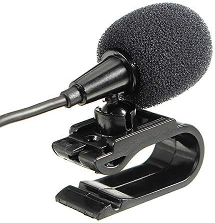 Galabox Microphone 3.5mm Portable Mic External Assembly for Car Vehicle Head Unit Bluetooth Enabled Audio Stereo Radio GPS DVD...