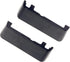 ITrims Car Accessories for Toyota Prado J120 FJ120 2003-2009 Roof Rack Rail End Luggage Protector Center Cargo Rack Cover Shell Cap Trims ABS Blac...