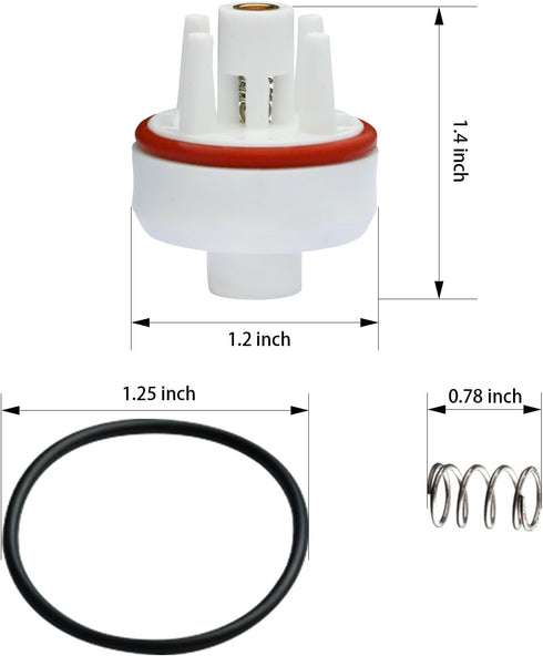 800M4 Vent Float Repair Kit for 1/2" 800M4-QT and LF800M4QT Backflow Valve 0887726...