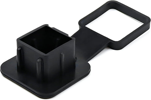 Trailer Hitch Cover Plug Cap Insert Fits 2" Receivers Black Receiver Tube Hitch Plug for RV SUV and Cars by Cenipar...
