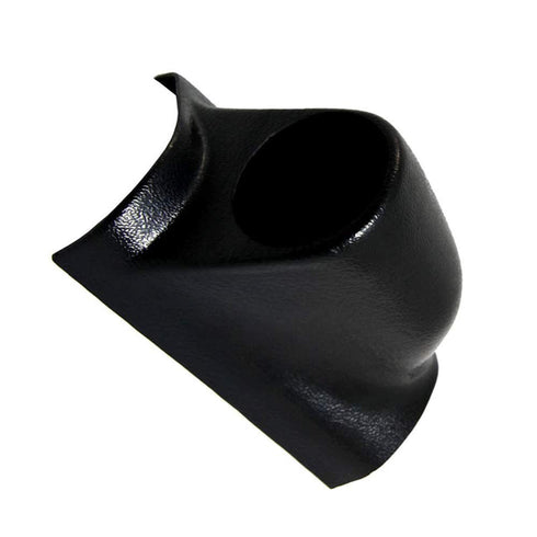 GlowShift Universal Black Single Pillar Gauge Pod - Fits Any Make/Model - ABS Plastic - Mounts (1) 2-1/16" (52mm) Gauge to Vehicle's A-Pillar...