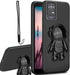 Astronaut Hidden Stand Case Cover for TCL ION X/TCL ION V, 6D Plating Spaceman Cartoon Cute Phone Case Cover Shockproof TPU Protective Case for TC...