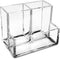 Pen Holder, Clear Acrylic Pen Holder for Desk, Makeup Brush Storage Organizer, Modern Desk Organizer for School, Home and Office....