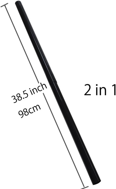 EZ SPARES 2PCS Universal Plastic Tube 19.6-Inch Extension Wands 1-1/4inch Vacuum Cleaner Accessory 38.5-inch Extension Wand Kit...