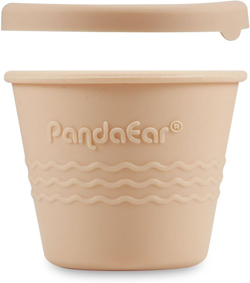 PandaEar 12 Pack Silicone Baby Food Storage Containers, 4 oz Reusable Small Snack Containers Freezer Storage with Airtight Lids Leak Proof for Inf...