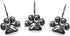DHXYZZB Shower Curtain Hooks, 12 Pcs Metal Stainless Steel Curtain Hooks for Decorative Bathroom Hook...